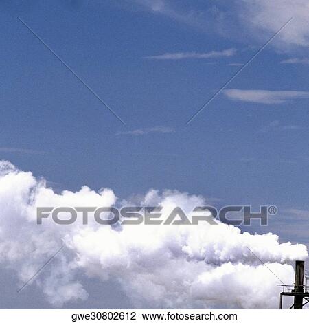 Smoke emitting from a smoke stack, North Benol, Oregon, USA View Large Photo Image Stock Image - Smoke emitting from a smoke stack, North Benol, Oregon, USA. Fotosearch