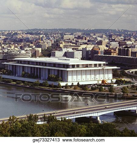 Aerial view of a government building, Kennedy center, Washington DC, USA View Large Photo Image Stock Image - Aerial view of a government building, Kennedy center, Washington DC, USA. Fotosearch
