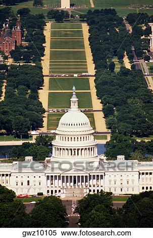 Aerial view of a government building, Capitol building, Washington DC, USA View Large Photo Image Stock Photography - Aerial view of a government building, Capitol building, Washington DC, USA. Fotosearch