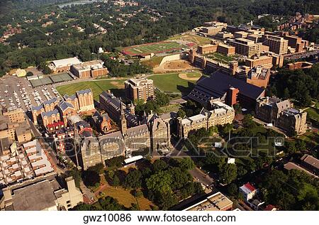 Aerial view of a university, Georgetown University, Washington DC, USA View Large Photo Image Stock Photograph - Aerial view of a university, Georgetown University, Washington DC, USA. Fotosearch