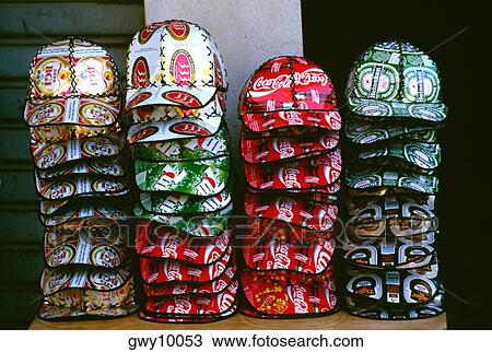 Baseball caps from tincans, Ho Chi Minh City (formerly Saigon) Vietnam View Large Photo Image Stock Image - Baseball caps from tincans, Ho Chi Minh City (formerly Saigon) Vietnam. Fotosearch