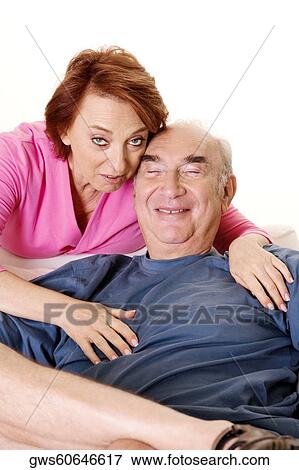 Close-up of a senior couple View Large Photo Image Stock Photo - Close-up of a senior couple. Fotosearch