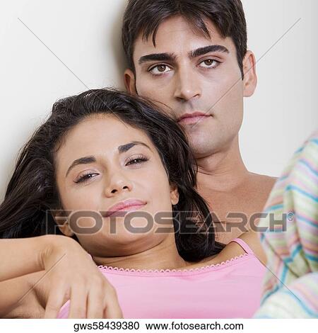 Close-up of a young couple View Large Photo Image Stock Image - Close-up of a young couple. Fotosearch
