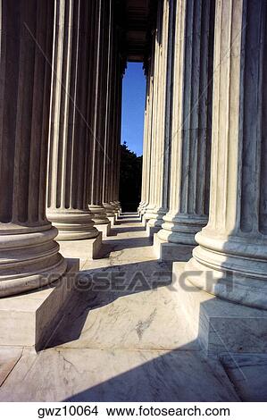 Close-up of columns of a government building, Lincoln Memorial, Washington DC, USA View Large Photo Image Picture - Close-up of columns of a government building, Lincoln Memorial, Washington DC, USA. Fotosearch