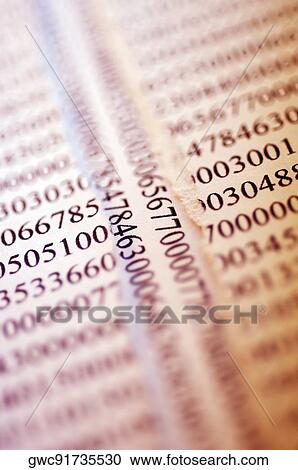 Close-up of numbers on a financial page View Large Photo Image Stock Image - Close-up of numbers on a financial page. Fotosearch