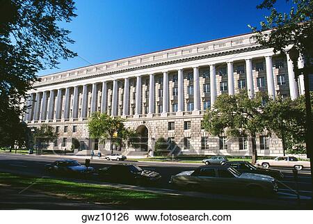 Facade of a government building, Internal Revenue Service building, Washington DC, USA View Large Photo Image Stock Photograph - Facade of a government building, Internal Revenue Service building, Washington DC, USA. Fotosearch