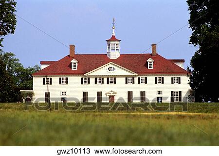 Facade of a house, Mount Vernon, Washington DC, USA View Large Photo Image Stock Image - Facade of a house, Mount Vernon, Washington DC, USA. Fotosearch