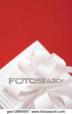 High angle view of a Christmas present View Large Photo Image Stock Photo - High angle view of a Christmas present. Fotosearch