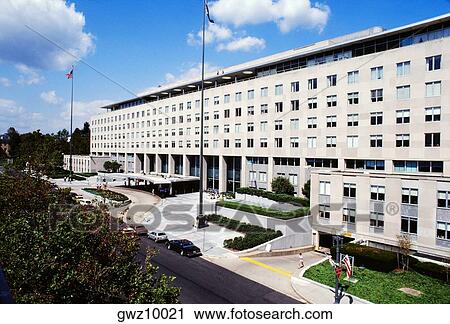 High angle view of a vehicle in front of a government building, State Department, Washington DC, USA View Large Photo Image Stock Image - High angle view of a vehicle in front of a government building, State Department, Washington DC, USA. Fotosearch