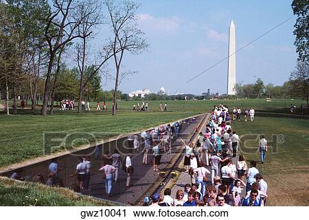 High angle view of tourists in a garden, Washington Monument, Washington DC, USA View Large Photo Image Stock Image - High angle view of tourists in a garden, Washington Monument, Washington DC, USA. Fotosearch