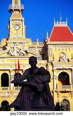 Ho Chi Minh statue, Ho Chi Minh City (formerly Saigon) Vietnam View Large Photo Image Stock Image - Ho Chi Minh statue, Ho Chi Minh City (formerly Saigon) Vietnam. Fotosearch