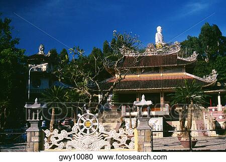 Long Song Temple, Nha Trang, Vietnam View Large Photo Image Stock Image - Long Song Temple, Nha Trang, Vietnam. Fotosearch