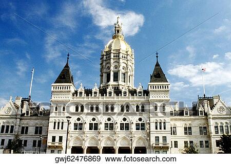 Low angle view of a government building View Large Photo Image Stock Photo - Low angle view of a government building. Fotosearch