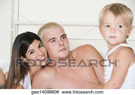 Parents and their son View Large Photo Image Stock Photograph - Parents and their son. Fotosearch