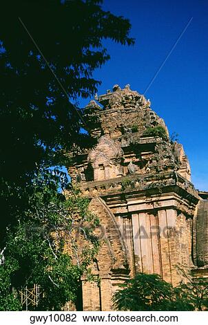 Stock Image - Ponagar Cham Tower, Nha Trang, Vietnam. Fotosearch