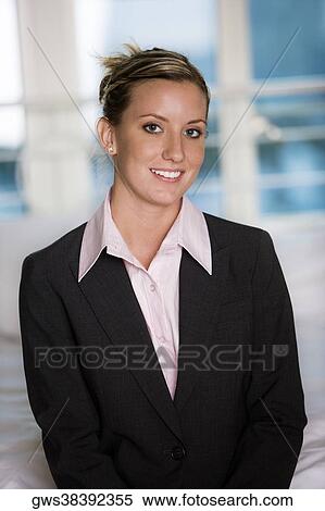 Portrait of a businesswoman View Large Photo Image Stock Photography - Portrait of a businesswoman. Fotosearch