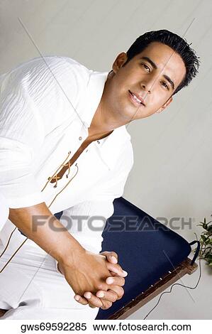 Portrait of a mid adult man smiling View Large Photo Image Stock Photography - Portrait of a mid adult man smiling. Fotosearch