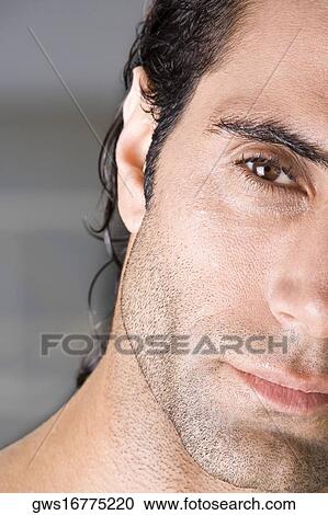 Portrait of a mid adult man View Large Photo Image Stock Image - Portrait of a mid adult man. Fotosearch