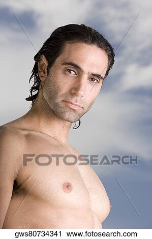 Stock Image - Portrait of a mid adult man. Fotosearch