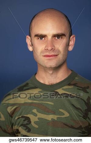 Stock Photo - Portrait of a mid adult man. Fotosearch
