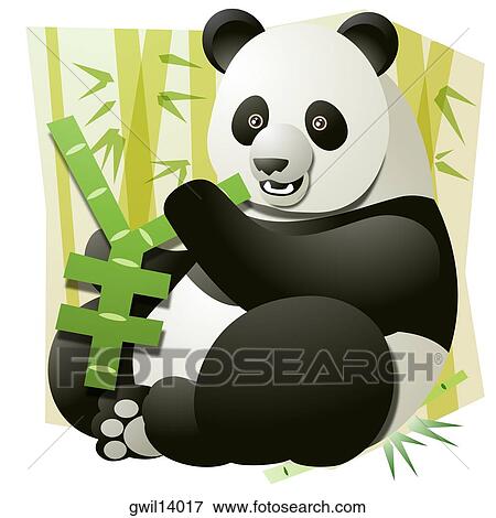 Portrait of a panda bear holding a yen sign View Large Photo Image Stock Photo - Portrait of a panda bear holding a yen sign. Fotosearch