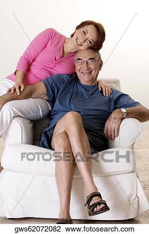 Portrait of a senior couple smiling View Large Photo Image Stock Image - Portrait of a senior couple smiling. Fotosearch