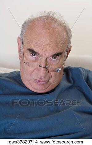 Picture - Portrait of a senior man. Fotosearch