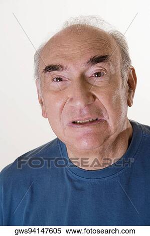 Portrait of a senior man View Large Photo Image Stock Photography - Portrait of a senior man. Fotosearch