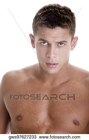 Portrait of a young man View Large Photo Image Stock Image - Portrait of a young man. Fotosearch