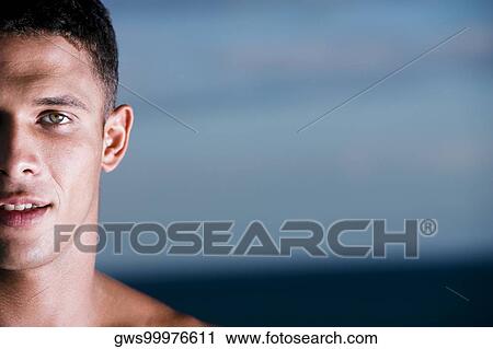 Portrait of a young man View Large Photo Image Stock Image - Portrait of a young man. Fotosearch