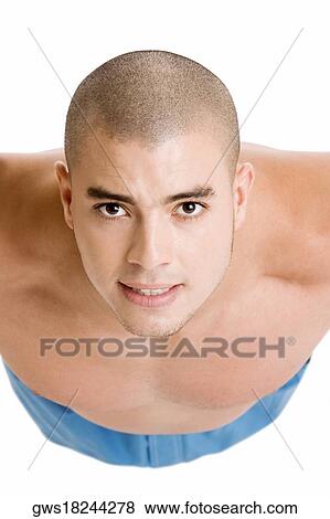Portrait of a young man View Large Photo Image Stock Photo - Portrait of a young man. Fotosearch