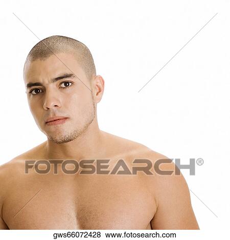 Portrait of a young man thinking View Large Photo Image Stock Photo - Portrait of a young man thinking. Fotosearch
