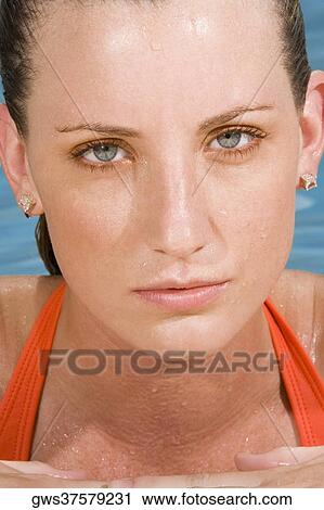 Portrait of a young woman View Large Photo Image Stock Image - Portrait of a young woman. Fotosearch