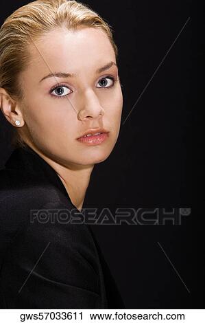 Portrait of a young woman View Large Photo Image Stock Image - Portrait of a young woman. Fotosearch