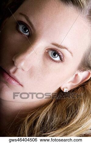 Portrait of a young woman View Large Photo Image Stock Photograph - Portrait of a young woman. Fotosearch