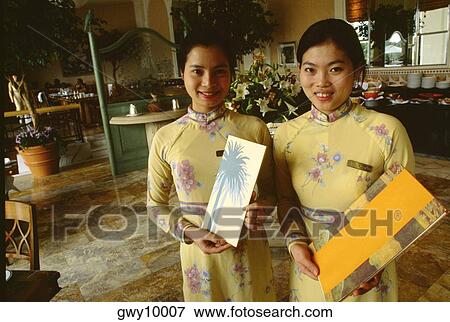 Portrait of two young women View Large Photo Image Stock Photo - Portrait of two young women. Fotosearch