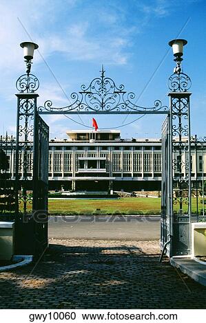 Reunification Palace, Ho Chi Minh City (formerly Saigon) Vietnam View Large Photo Image Stock Image - Reunification Palace, Ho Chi Minh City (formerly Saigon) Vietnam. Fotosearch