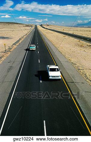 Roads & Highway traffic in New Mexico View Large Photo Image Picture - Roads & Highway traffic in New Mexico. Fotosearch