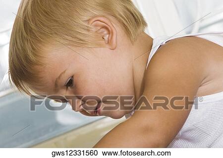 Side profile of a boy View Large Photo Image Stock Image - Side profile of a boy. Fotosearch