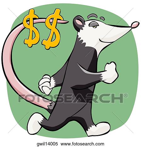 Side profile of a mouse walking with dollar signs hanging on its tail View Large Photo Image Stock Photography - Side profile of a mouse walking with dollar signs hanging on its tail. Fotosearch