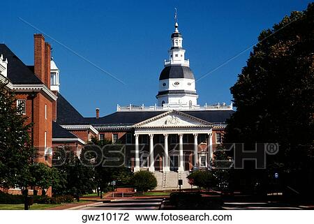 State Capitol Building in Annapolis, Maryland View Large Photo Image Stock Image - State Capitol Building in Annapolis, Maryland. Fotosearch