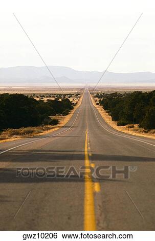Traffic on New Mexico highway View Large Photo Image Stock Photograph - Traffic on New Mexico highway. Fotosearch