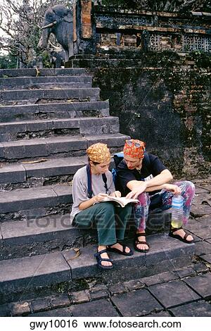 Two adventurers at the Imperial Tombs, Hue, Vietnam View Large Photo Image Stock Photograph - Two adventurers at the Imperial Tombs, Hue, Vietnam. Fotosearch