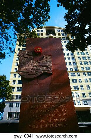 War memorial U. S. embassy Ho Chi Minh City (formerly Saigon) Vietnam View Large Photo Image Stock Image - War memorial U. S. embassy Ho Chi Minh City (formerly Saigon) Vietnam. Fotosearch