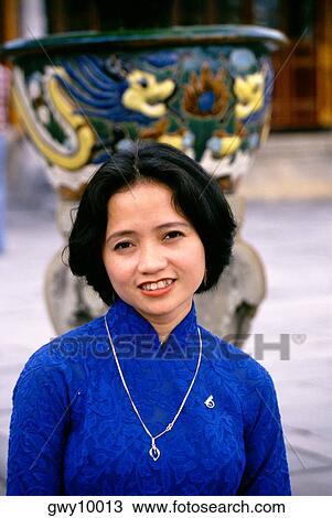 Woman in Hue, Vietnam View Large Photo Image Stock Image - Woman in Hue, Vietnam. Fotosearch