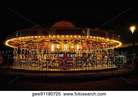 Close-up of a carousel View Large Photo Image Stock Photography - Close-up of a carousel. Fotosearch