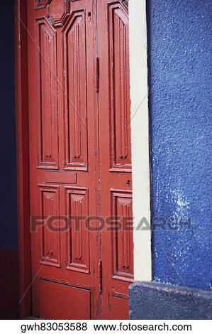 Close-up of a closed door View Large Photo Image Stock Photo - Close-up of a closed door. Fotosearch