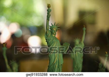 Close-up of a replica of Statue Of Liberty, New York City, New York State, USA View Large Photo Image Stock Photo - Close-up of a replica of Statue Of Liberty, New York City, New York State, USA. Fotosearch
