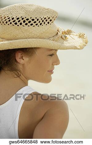 Close-up of a teenage girl on the beach View Large Photo Image Stock Photo - Close-up of a teenage girl on the beach. Fotosearch