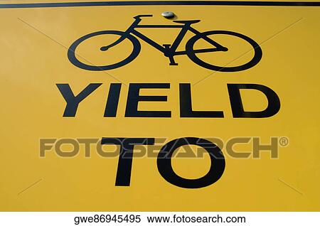 Close-up of a yield sign View Large Photo Image Stock Photography - Close-up of a yield sign. Fotosearch